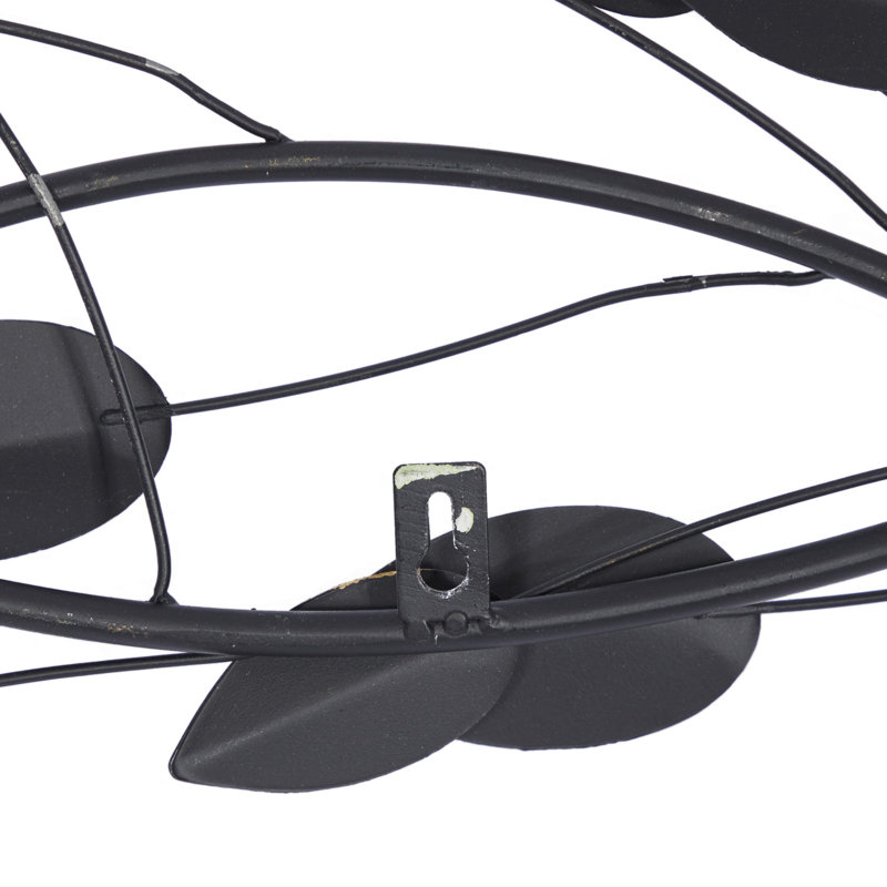 Charlton Home® Metal Leaf Wall Decor & Reviews Wayfair